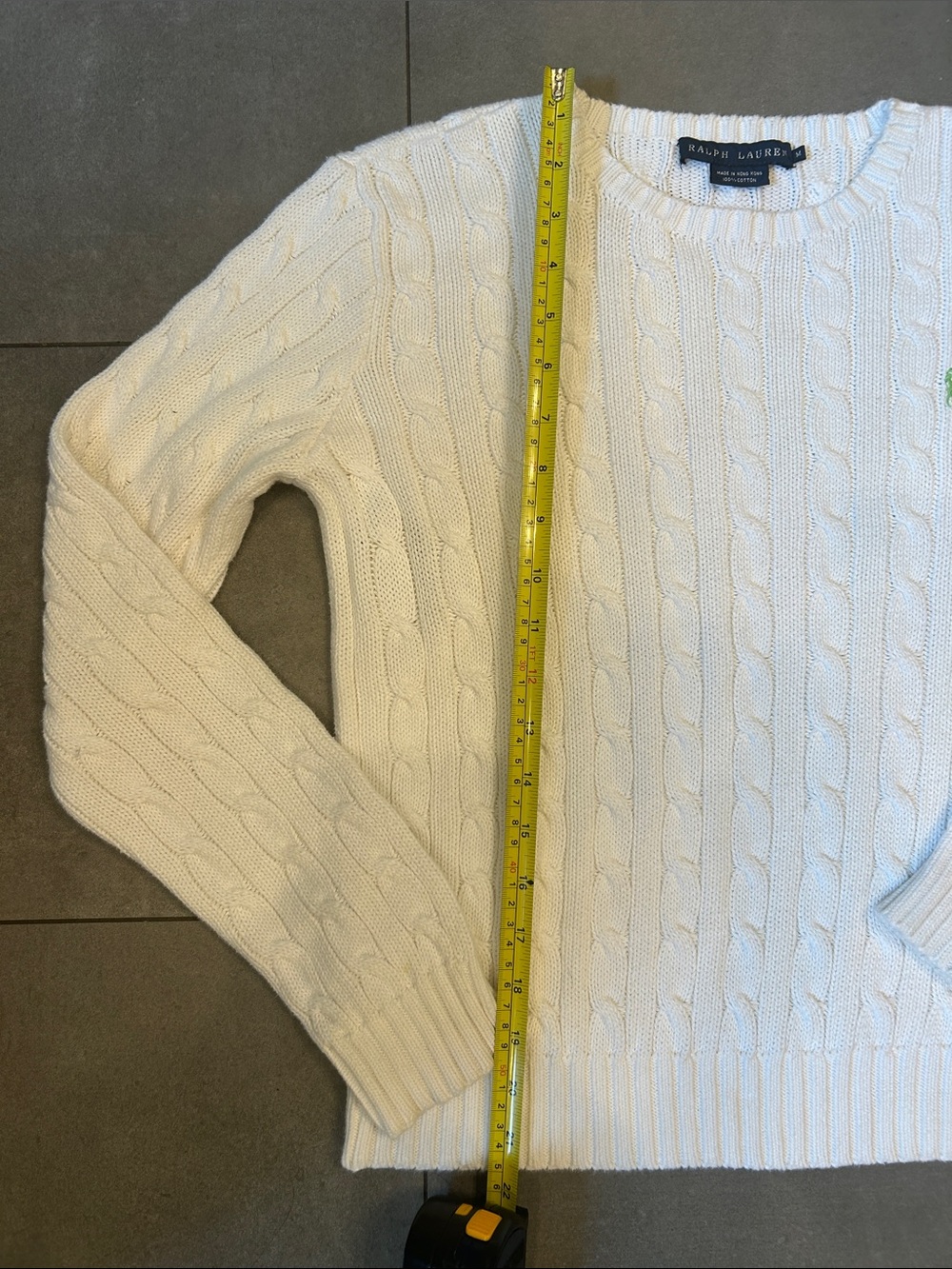 Ralph Lauren Cotton Ribbed Sweater - Picture 6 of 7